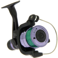 NGT Black Coarse Fishing Reel Loaded With 6lb Line