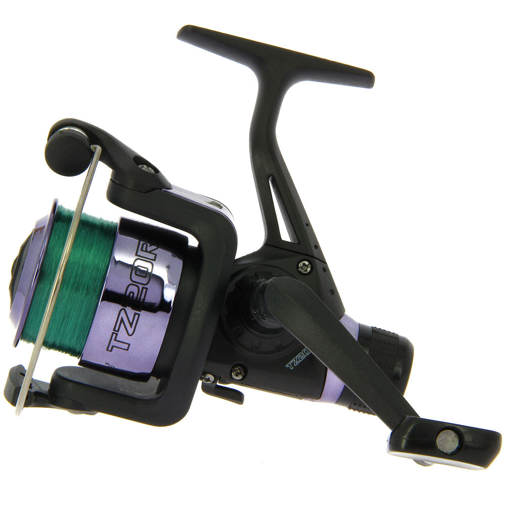 NGT Black Coarse Fishing Reel Loaded With 6lb Line