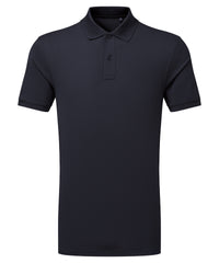Asquith & Fox PRINTGUARD Recycled Polyester Polo - French Navy