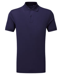 Asquith & Fox PRINTGUARD Recycled Polyester Polo - Navy