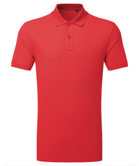 Asquith & Fox PRINTGUARD Recycled Polyester Polo - Red