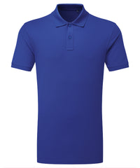 Asquith & Fox PRINTGUARD Recycled Polyester Polo - Royal