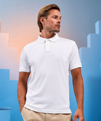 Asquith & Fox Men's Super Smooth Knit Polo - Black
