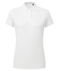 Asquith & Fox Women’s Polycotton Blend Polo - White