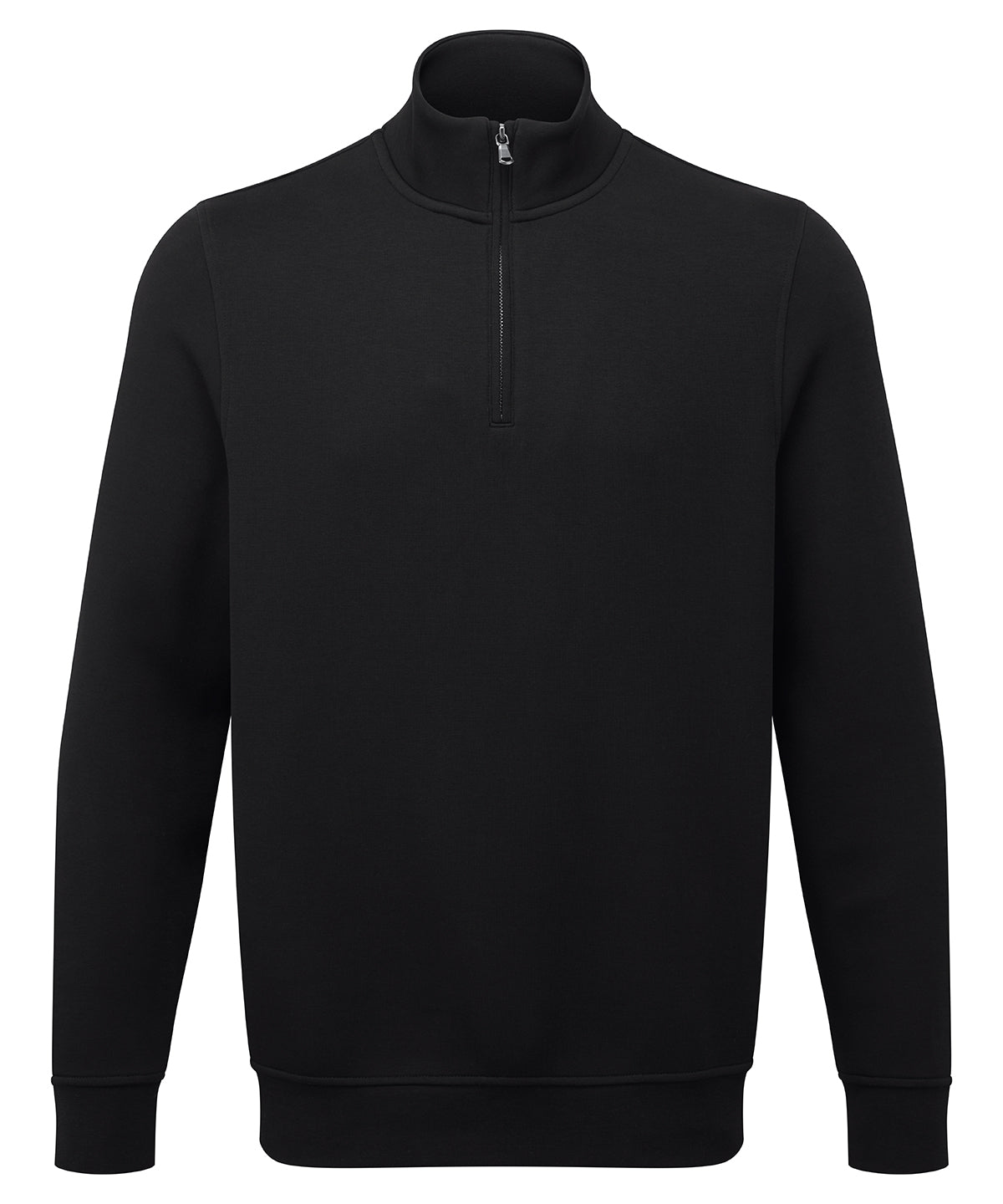 Asquith & Fox Men’s ¼-zip Premium Sweatshirt - Black