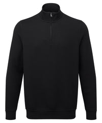Asquith & Fox Men’s ¼-zip Premium Sweatshirt - Black