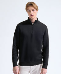 Asquith & Fox Men’s ¼-zip Premium Sweatshirt - Black