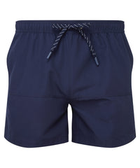 Asquith & Fox Block Colour Swim Shorts - Navy