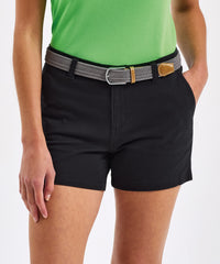 Asquith & Fox Women's Chino Shorts - Black