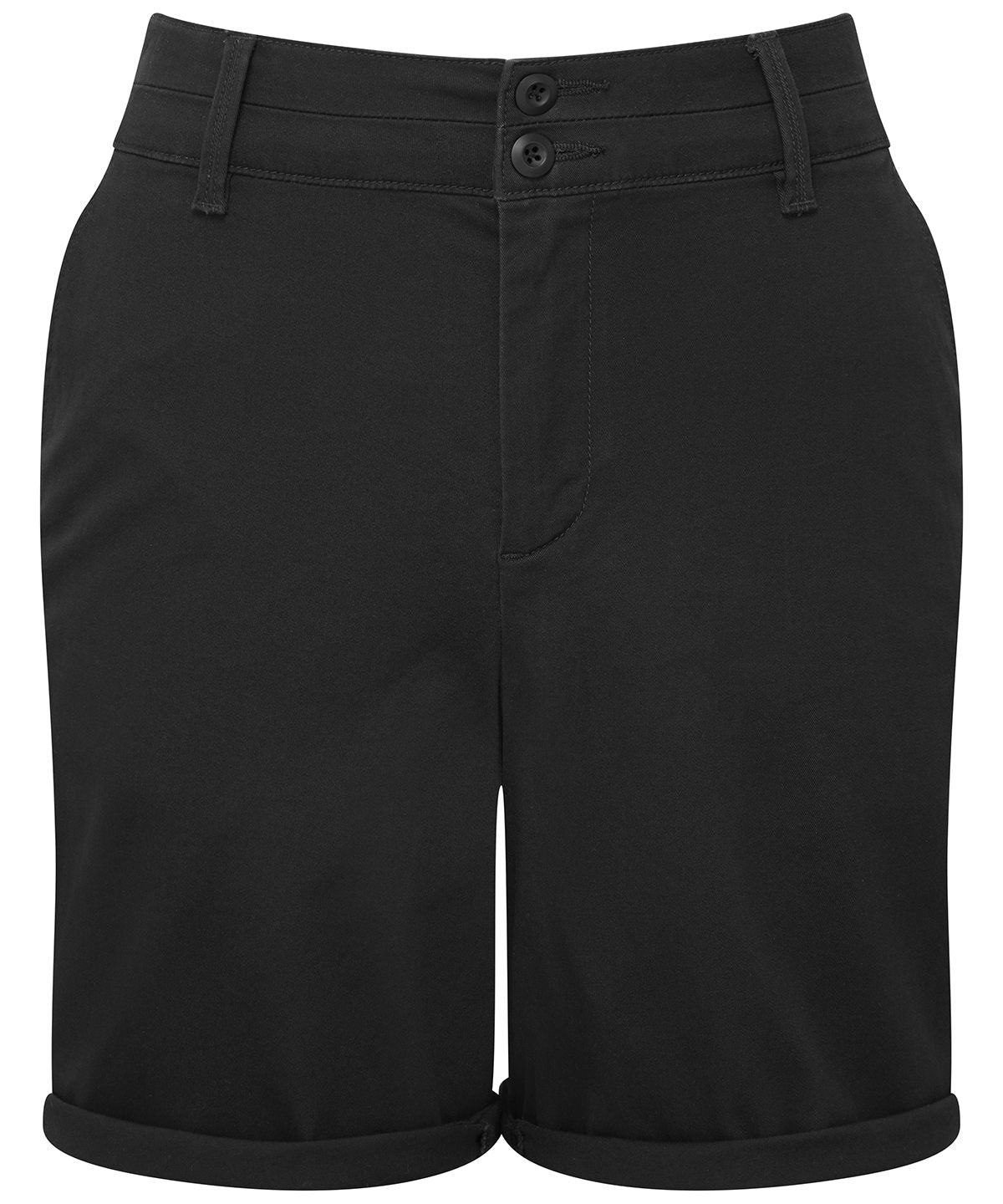 Asquith & Fox Women’s Ultimate Chino Shorts - Black