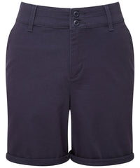 Asquith & Fox Women’s Ultimate Chino Shorts - Navy