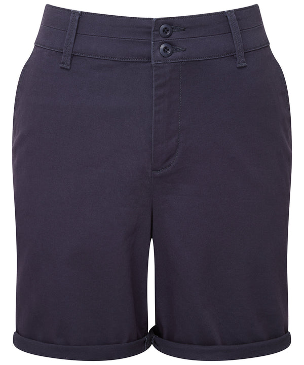 Asquith & Fox Women’s Ultimate Chino Shorts - Navy