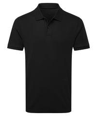 Asquith & Fox Premium Mercerised Polo - Black
