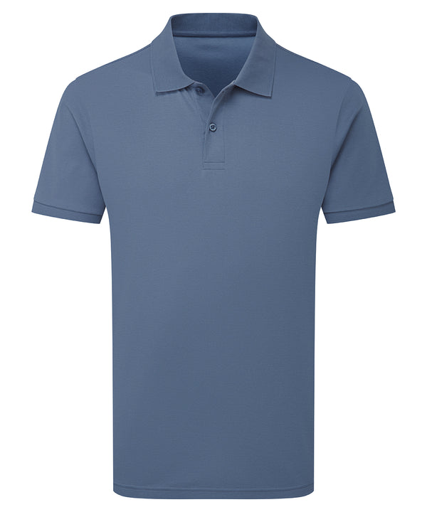 Asquith & Fox Premium Mercerised Polo - Blue Steel