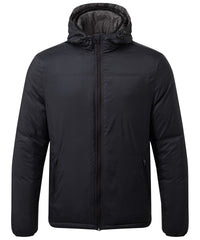 Asquith & Fox Men's Padded Wind Jacket - Navy/Charcoal
