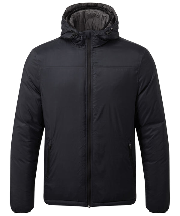 Asquith & Fox Men's Padded Wind Jacket - Navy/Charcoal
