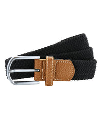Asquith & Fox Braid Stretch Belt - Black