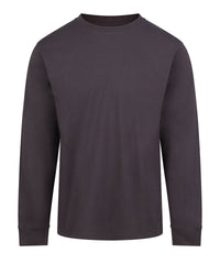 AWDis 180 Long Sleeve T - Solid Charcoal