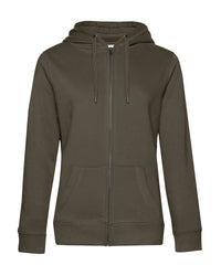B&C Collection B&c Queen Zipped Hooded - Khaki
