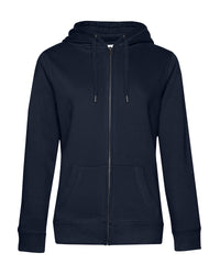 B&C Collection B&c Queen Zipped Hooded - Navy Blue*