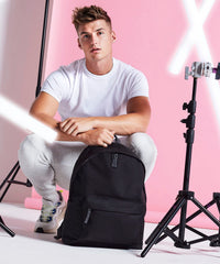 BagBase Maxi Fashion Backpack - Black