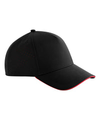 Beechfield Accelerate Cap - Black/Red