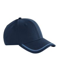 Beechfield Match Day Cap - Navy/Sky