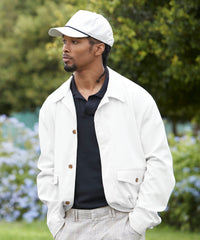 Beechfield Rope Detail Golf Cap - Light Grey/White