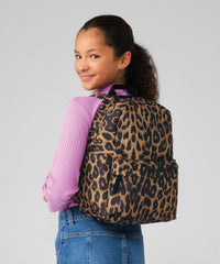 BagBase Leopard Print Mini Backpack - Leopard Print