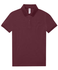 B&C Collection B&c My Polo 180 /Women - Burgundy