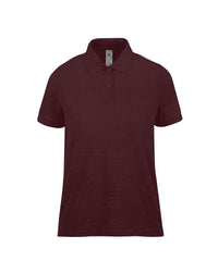 B&C Collection B&c My Polo 210 /Women - Heather Burgundy