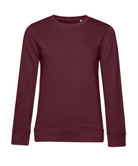 B&C Collection B&c Inspire Crew Neck /women - Burgundy