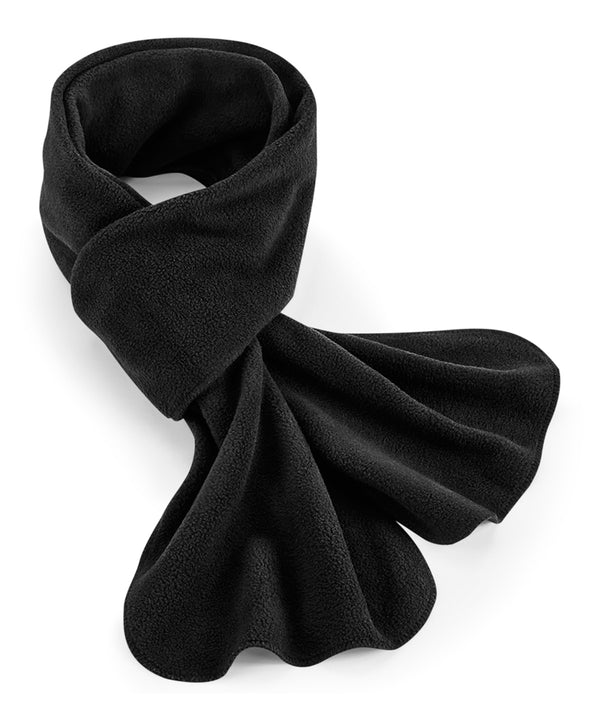 Beechfield Recycled Fleece Scarf - Black