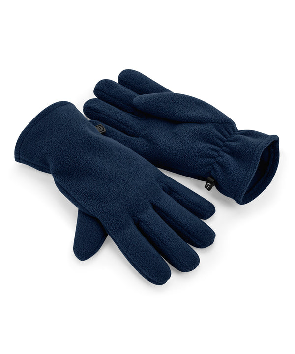 Beechfield Recycled Fleece Gloves - French Navy