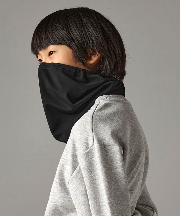 Beechfield Junior Softshell Sports Tech Neck Warmer - Black