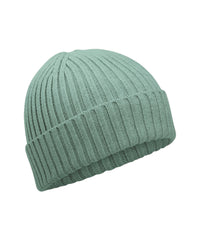 Beechfield Organic Cotton Kids Beanie - Dusty Green