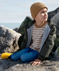 Beechfield Organic Cotton Kids Beanie - Almond