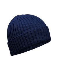 Beechfield Organic Cotton Kids Beanie - Oxford Navy