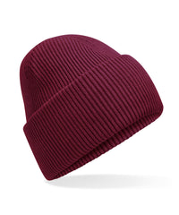 Beechfield Classic Engineered Deep-cuffed Beanie - Burgundy