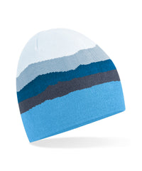 Beechfield Mountain Peaks Pull-on Beanie - Glacier Peaks