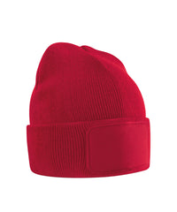 Beechfield Kids Original Patch Beanie - Classic Red