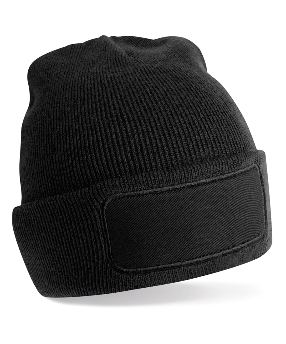 Beechfield Recycled Original Patch Beanie - Black