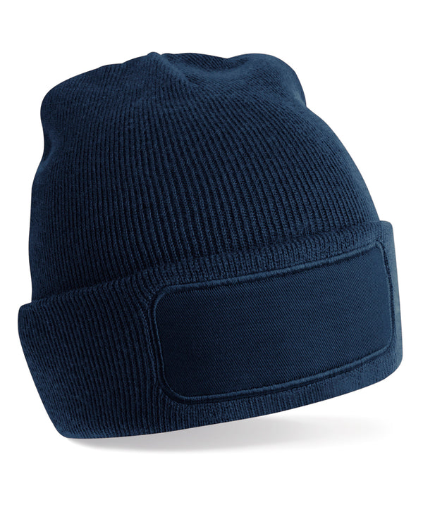 Beechfield Recycled Original Patch Beanie - French Navy