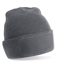 Beechfield Recycled Original Patch Beanie - Graphite Grey
