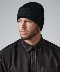 Beechfield Recycled Original Patch Beanie - Black