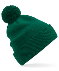 Beechfield Organic Cotton Snowstar® Beanie - Bottle Green