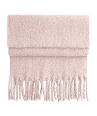 Beechfield Fluffy Scarf - Blush Pink