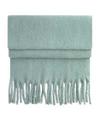 Beechfield Fluffy Scarf - Dusty Green