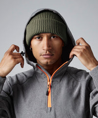 Beechfield Wind-resistant Breathable Elements Beanie - Black