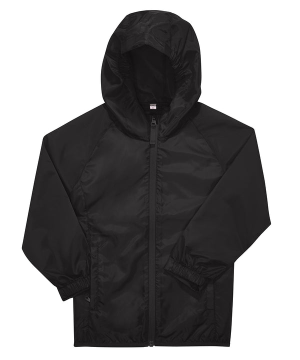 B&C Collection B&c #Reset Windbreaker /kids - Black